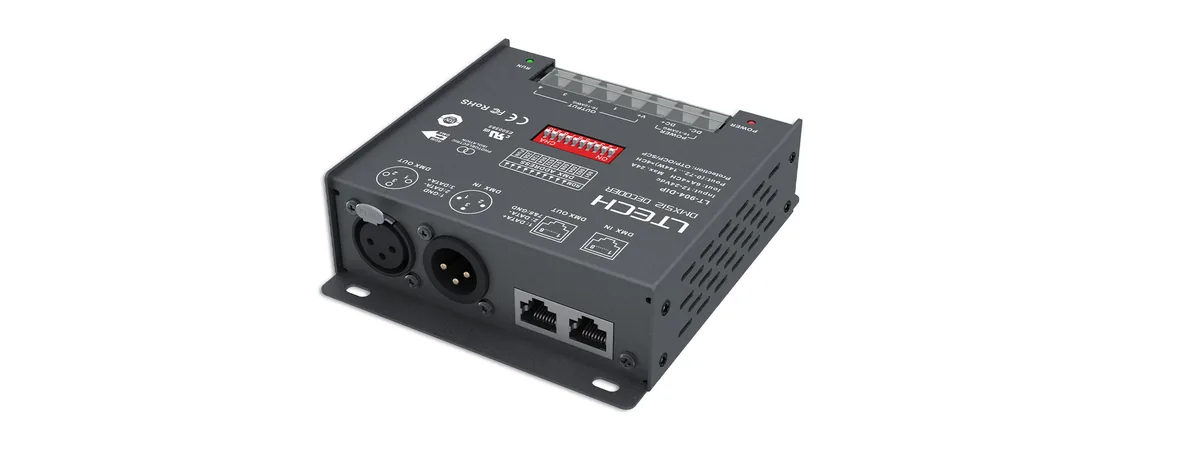 LTECH 4CH CV DMX Decoder LT-904-DIP