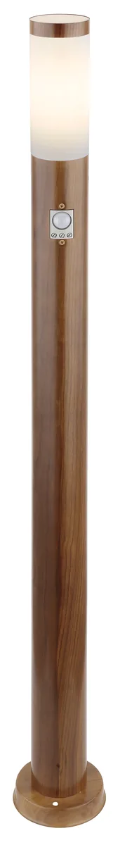 Globo BOSTON Outdoor Light - stainless steel wood look - plastic opal