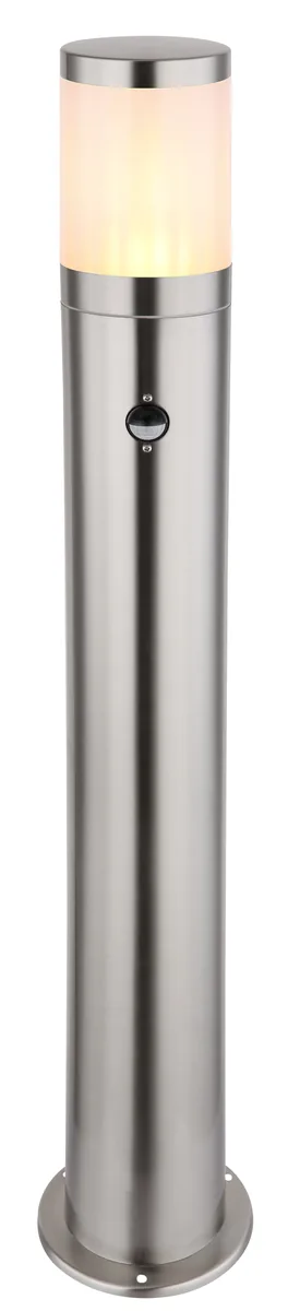 Globo XELOO Outdoor Light - stainless steel silver glossy - plastic opal