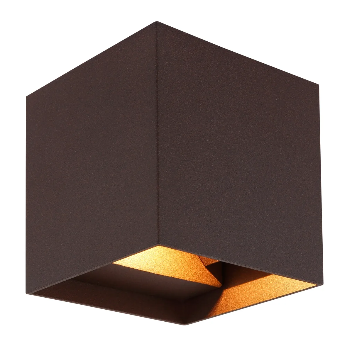 Globo VERONIKA Outdoor Light - aluminium die-cast rust colored matt - glass clear