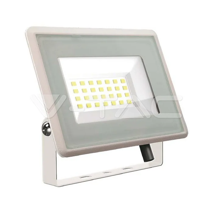 V-Tac 20W LED Floodlight SMD White Body 6400K