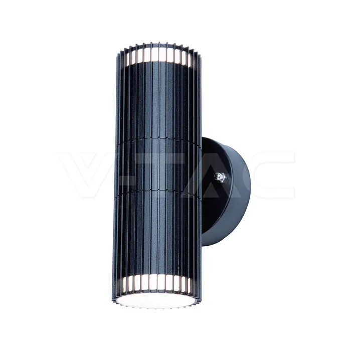 V-Tac GU10 Wall Light Holder Double Head IP44