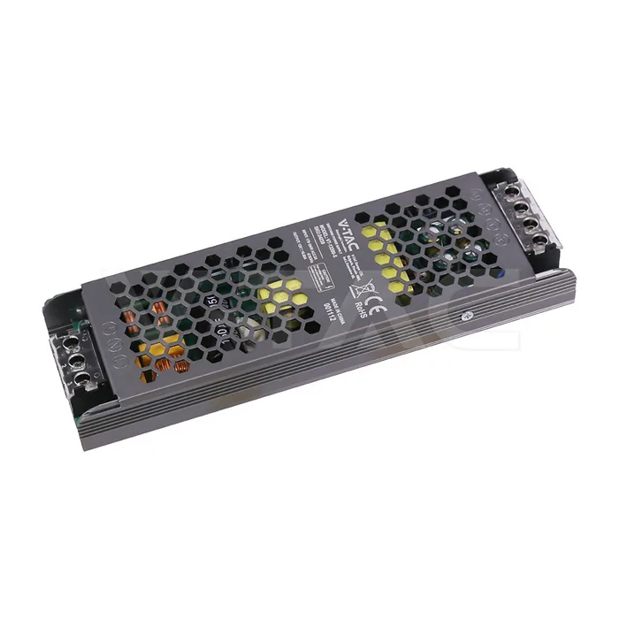 V-Tac SLIM Power Supply 200W 12V 16.5A IP20