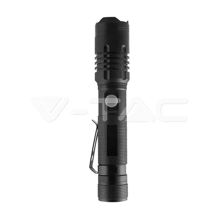 V-Tac 10W LED Torch Rechargeable Light IP44