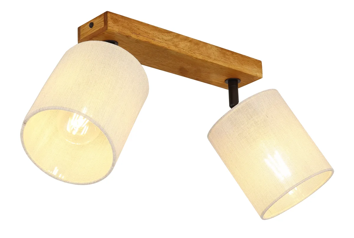 Globo JULE spotlights - wood brown