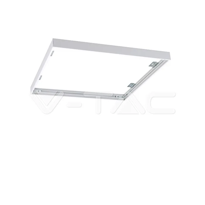 V-Tac Aluminium Frame 600 x 600 Screw Fixed White