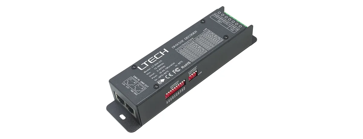 LTECH 4CH CC DMX Decoder LT-858-CC