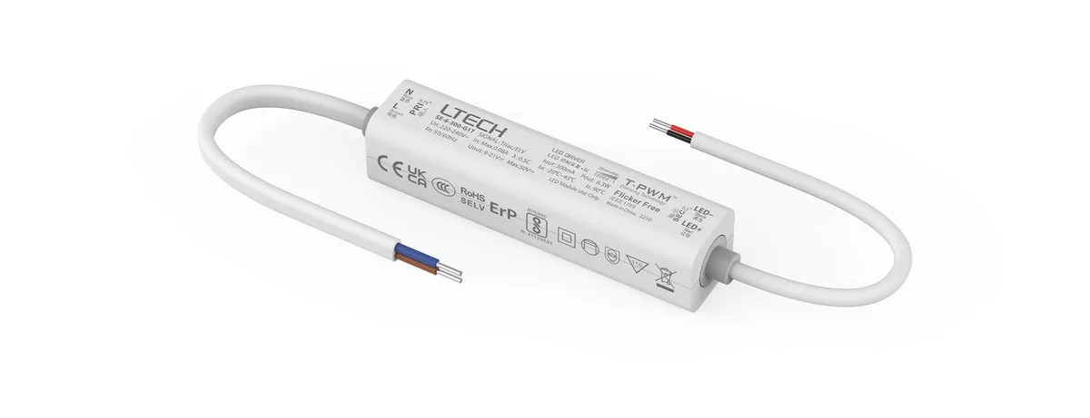 LTECH 6W 300mA CC Triac Driver SE-6-300-G1T