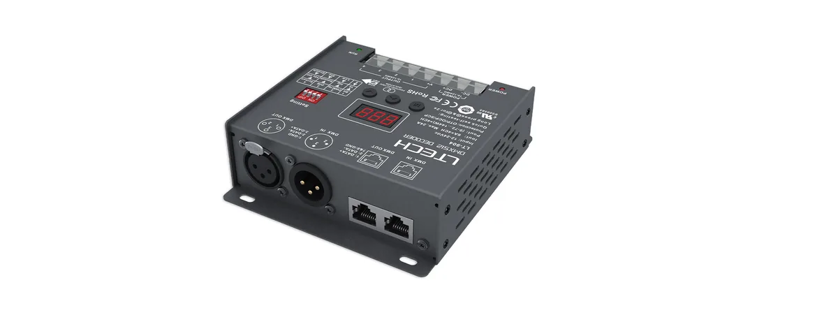 LTECH 4CH CV DMX Decoder LT-904
