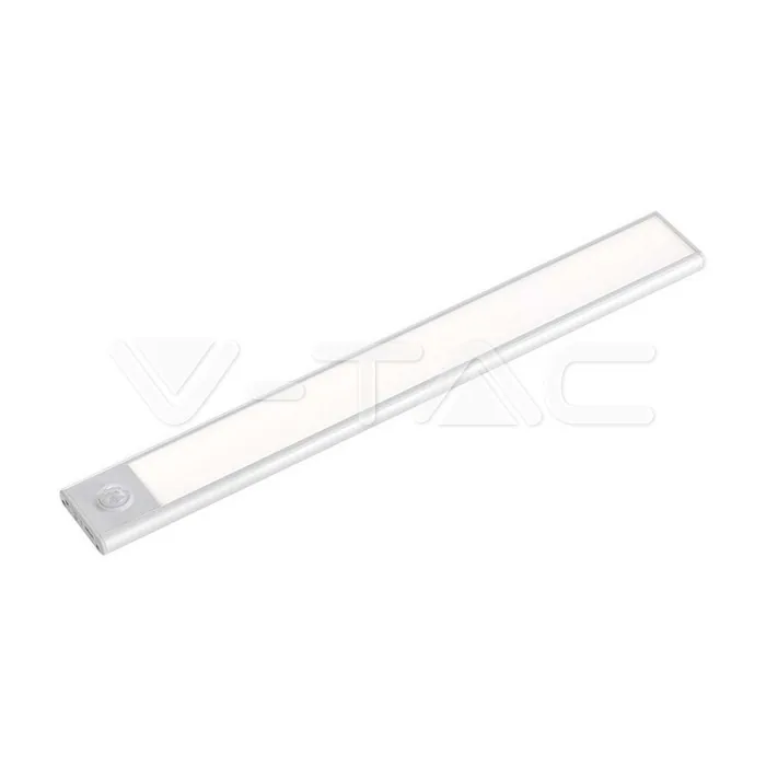 V-Tac 1.5W LED Cabinet Light Silver Body 3000K IP20