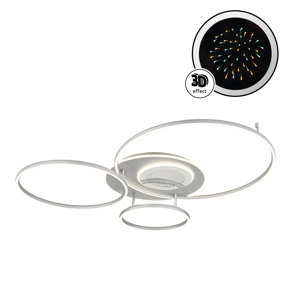 Globo JOHNSON — metal silver