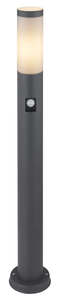 Globo BOSTON Outdoor Light - stainless steel anthracite - plastic opal