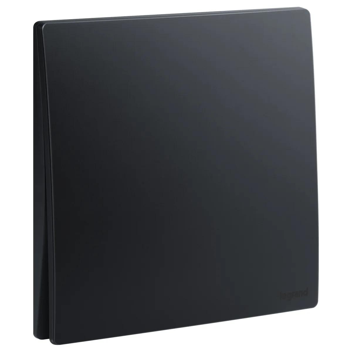 Legrand Mallia Senses 1 Gang 2 Way Switch 16Ax Matt Black