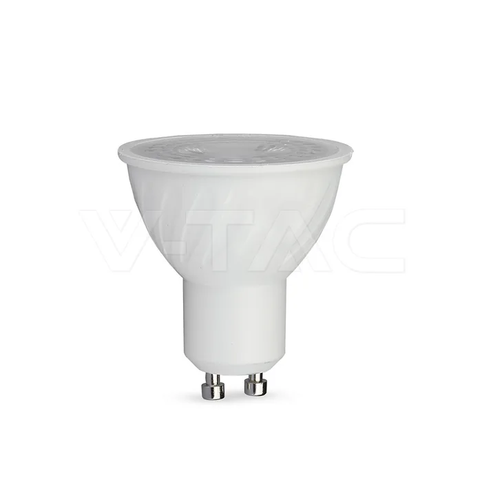 V-Tac LED Spotlight CREE CHIP 6W GU10 Ripple Plastic 6500K 38°
