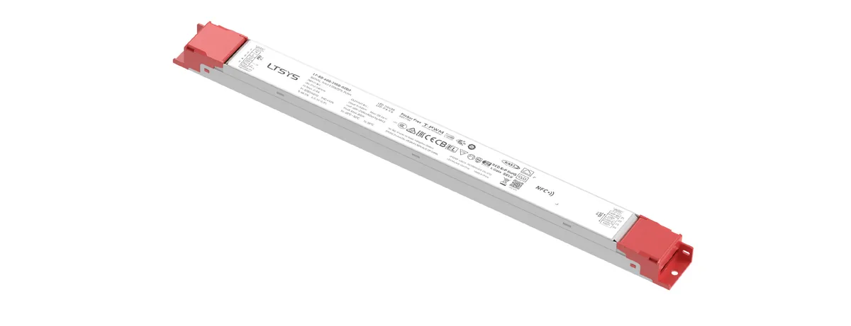 LTECH 80W 600-2100mA NFC DALI-2 DT6/DT8 CC Linear tunable white Driver LF-80-600-2100-G2D2 (External)