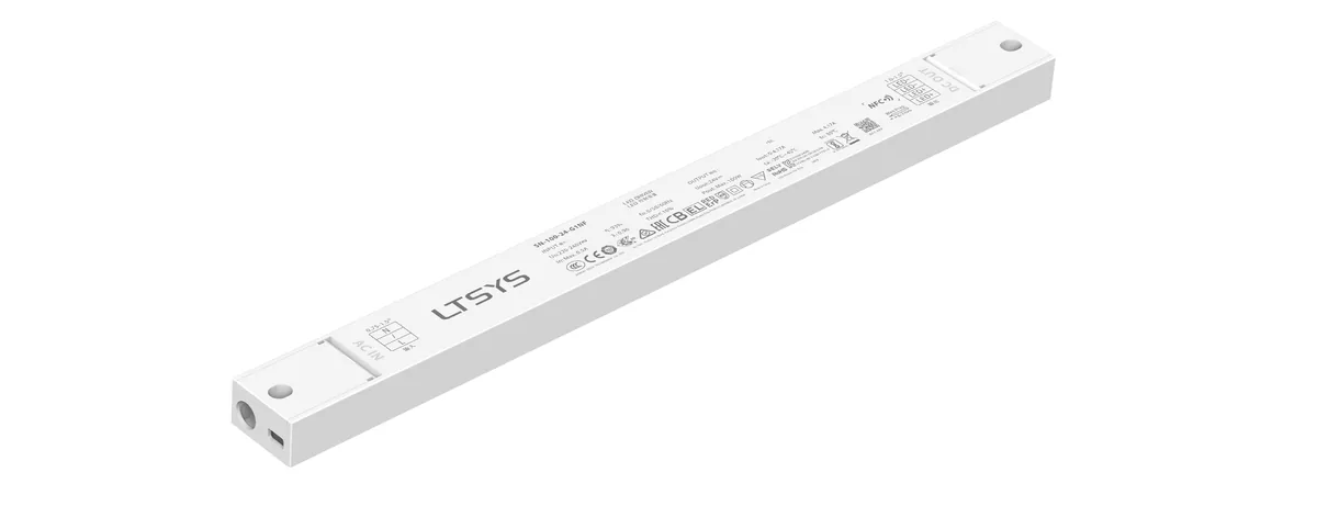 LTECH 100W 24V CV ON/OFF LED Driver(NFC programmable,Soft start) SN-100-24-G1NF