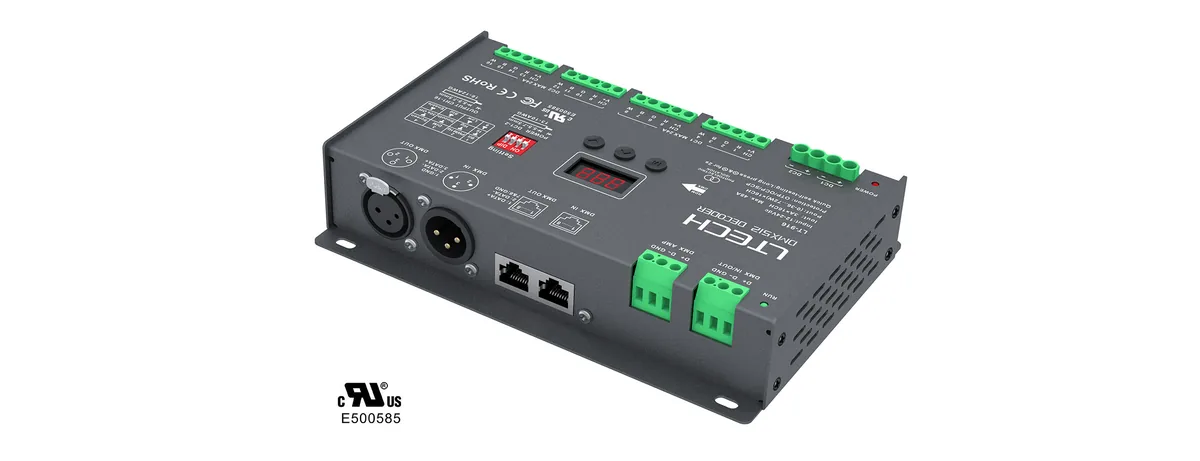 LTECH 16CH CV DMX Decoder LT-916