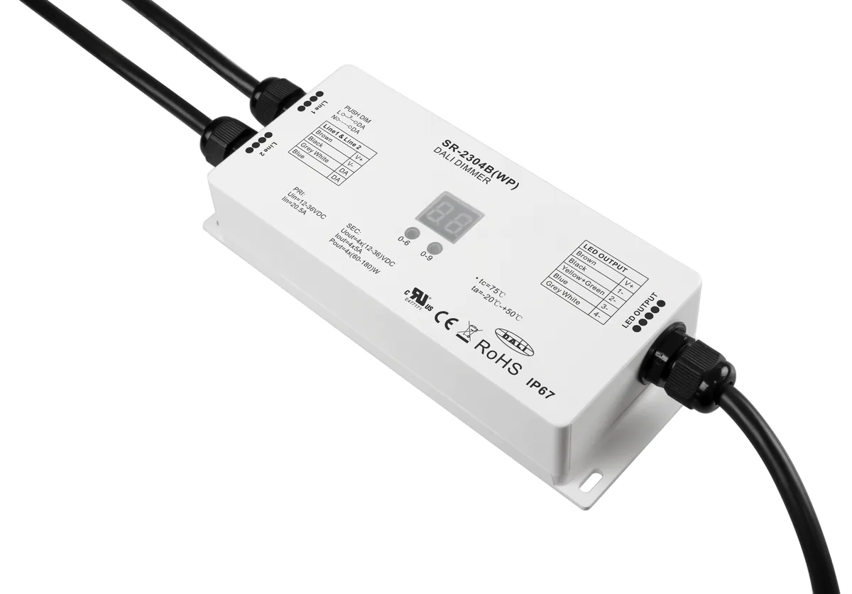 Constant Voltage DALI Dimmer SR-2304B-WP-LED Driver