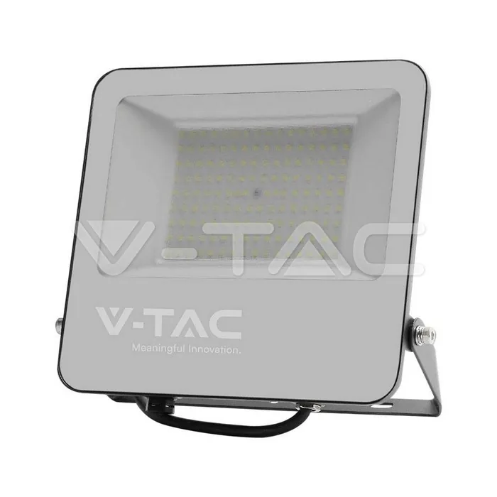 V-Tac 100W LED Floodlight Black Body 6500K Super Bright 185lm/W