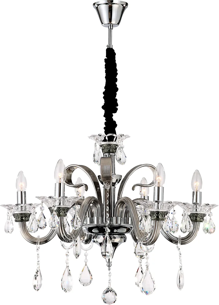 Globo DUNJA — chrome crystal