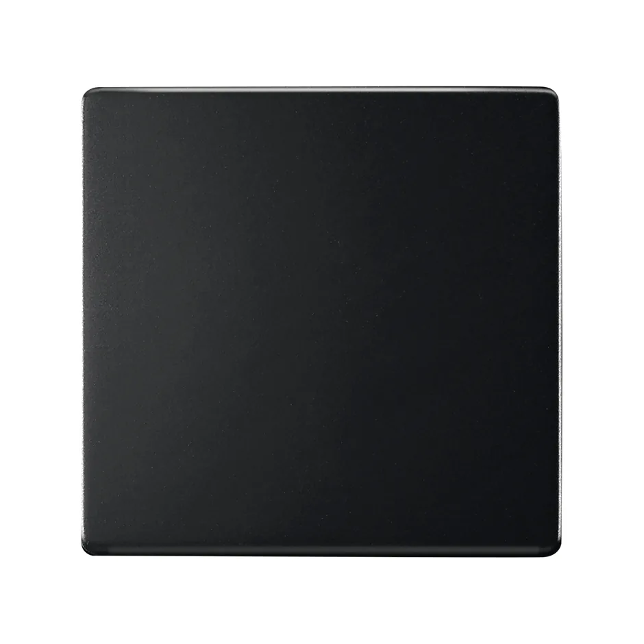 Simon Switch with screw terminal connection system matt black Simon 82 Concept