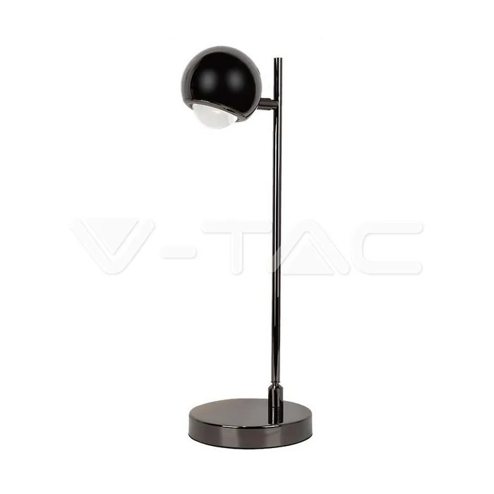 V-Tac 6W LED Table Lamp Black Body 3000K