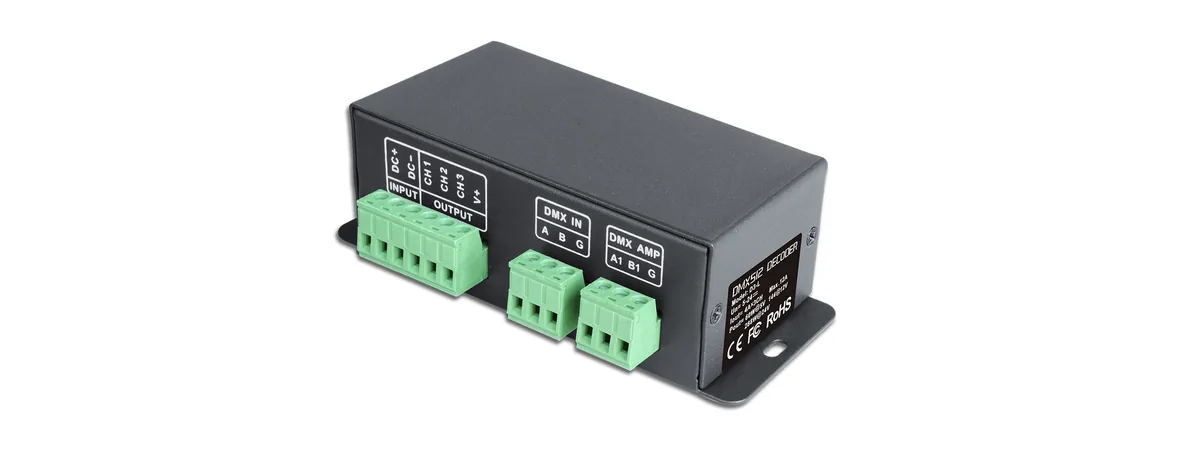 LTECH DMX/RDM 3CH CV Decoder D3-L
