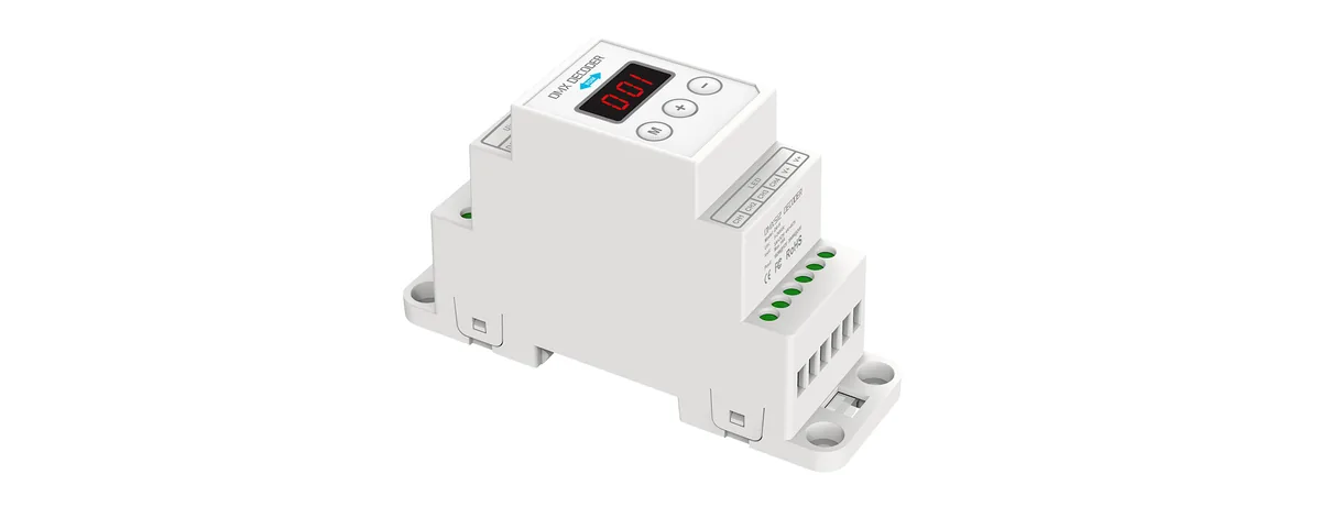 LTECH Constant Voltage 4 Channel DMX/RDM Decoder D4-H