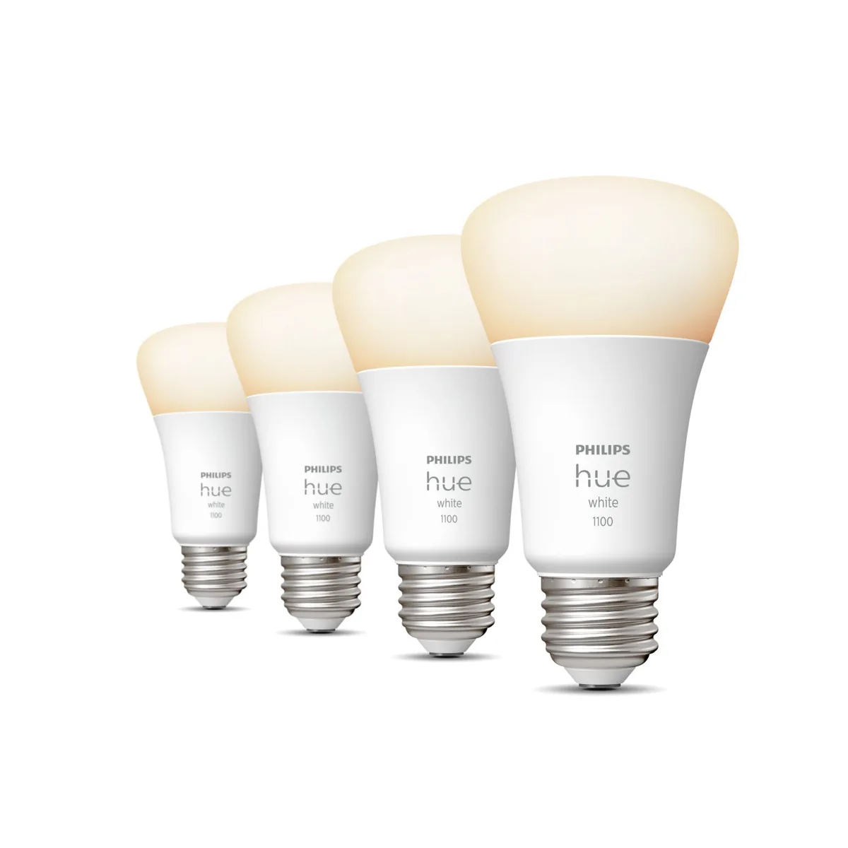 Signify Hue 4-pack A19 E26 LED Bulb 75 W - White