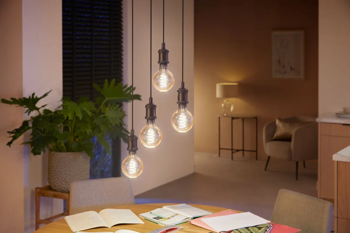 Signify Hue Globe G25 E26 Filament LED Bulb - White Ambiance