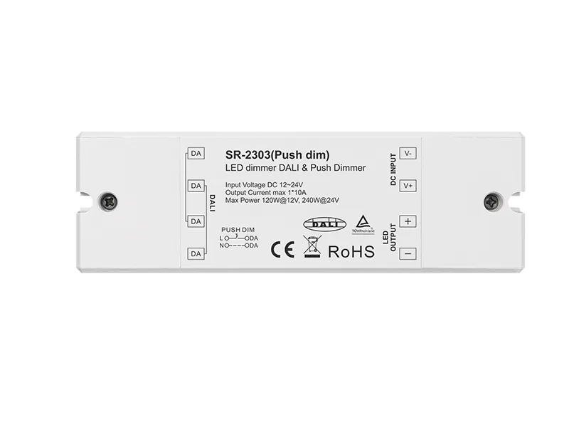 DALI Push Dimmer SR-2303 Push Dim DALI Controller