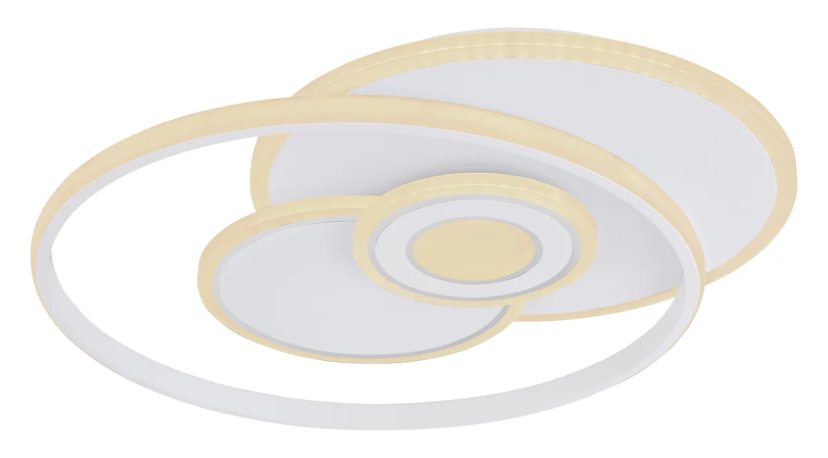 Globo RODERICK ceiling light - metal white matt - aluminium white matt