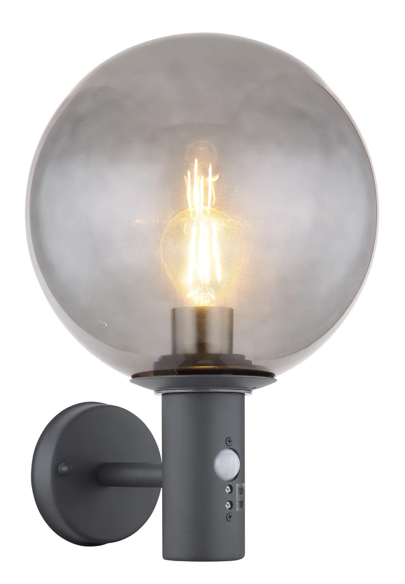 Globo HEDWIG Outdoor Light - stainless steel - glass