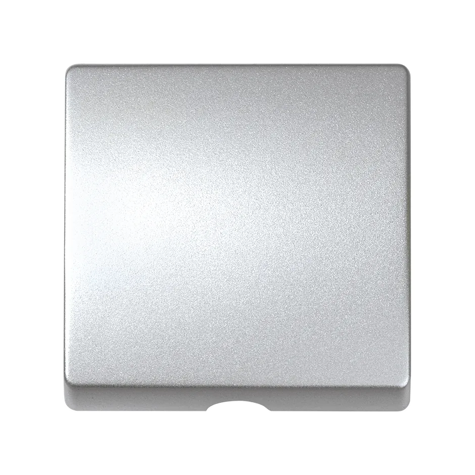 Simon Cover for wire outlet-pull mechanisms cold aluminium Simon 82 Detail