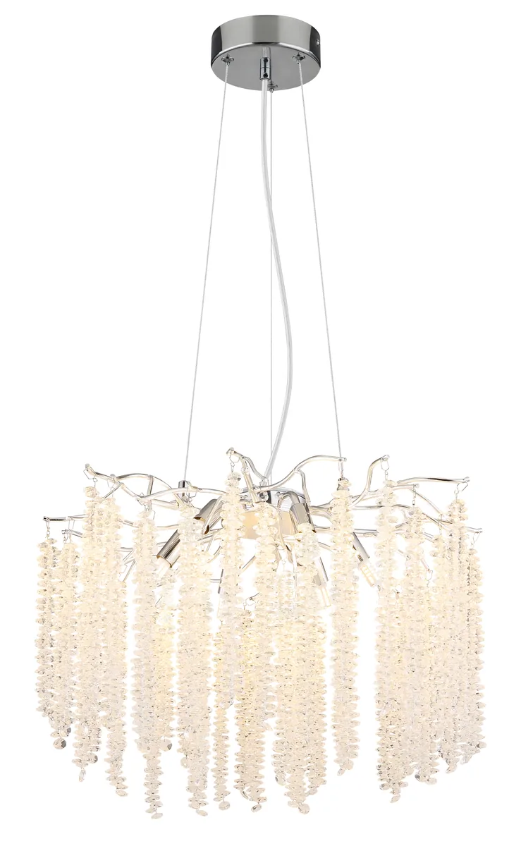 Globo LAVERNE — chrome metal
