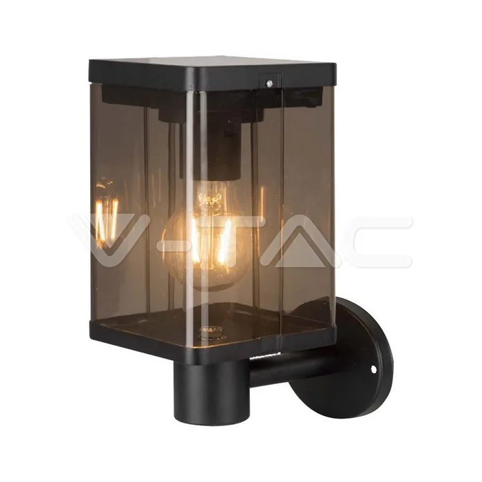 V-Tac 2.5W LED Wall Bollard Lamp E27 With Microwave Sensor IP44