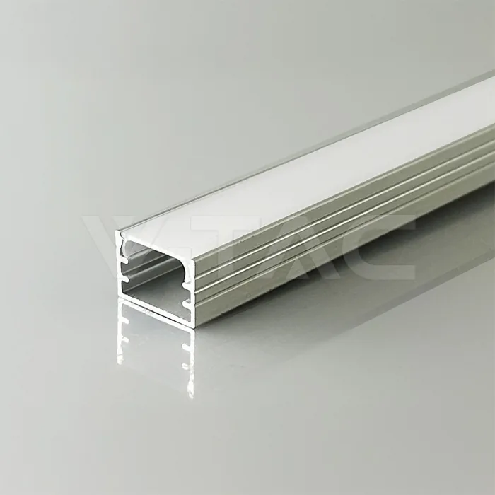V-Tac LED Strip Mounting Kit With Diffuser Surface 2000*15*10mm