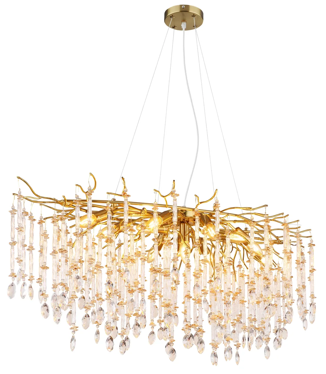 Globo GLORIA — metal gold