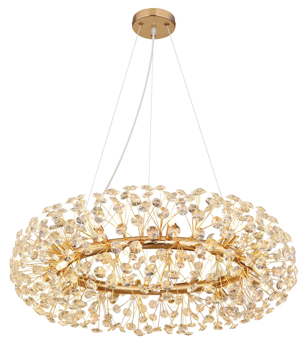 Globo KATRINA — gold metal, K9