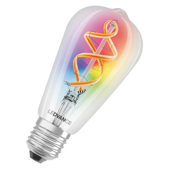 Ledvance SMART+ Wi-Fi Filament Edison Multicolour RGBW 30 4.5 W/2700 K E27