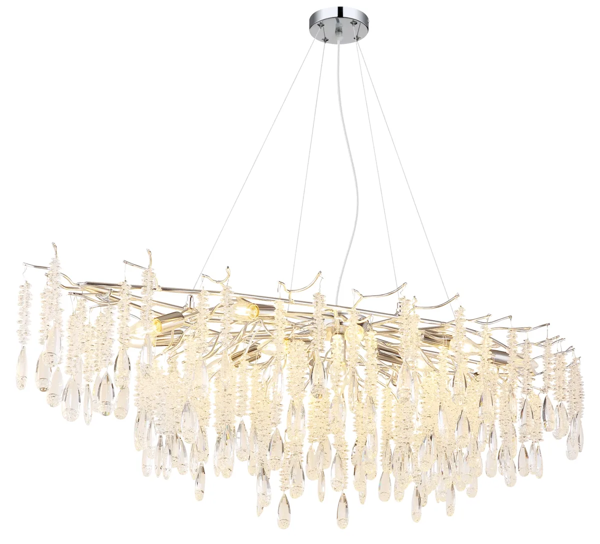 Globo KINGA — metal/crystal