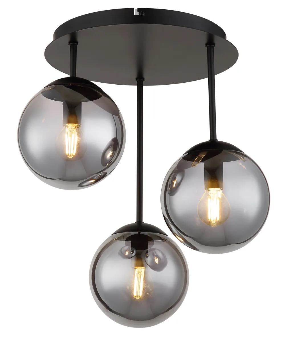 Globo HARMON — metal+glass