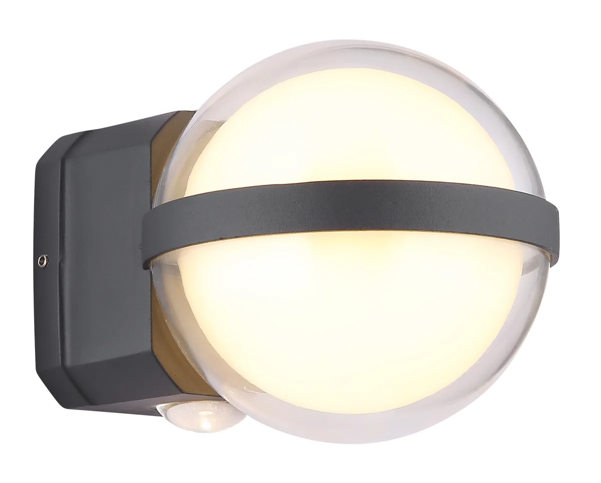 Globo ILLI Outdoor Light - aluminium anthracite - plastic clear