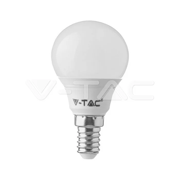 V-Tac LED Bulb 4.5W E14 P45 6500K 3pcs/pack