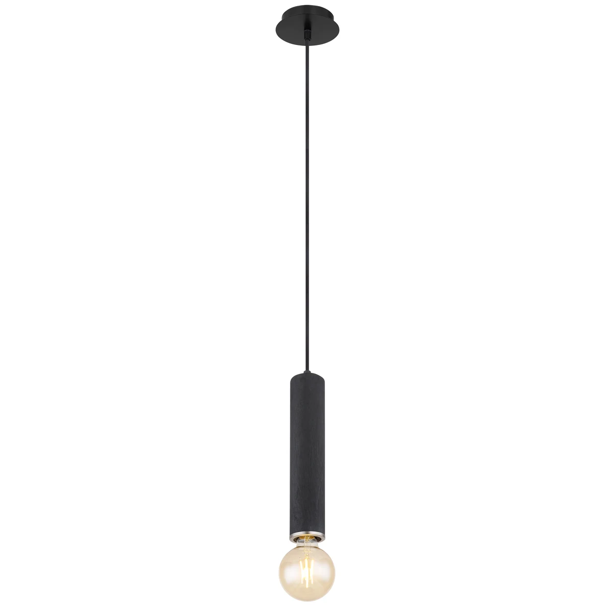 Lumiluce Marion 15499h Suspension Lamp Metal Black Matt Nickel Decorative Pendant Max 60W
