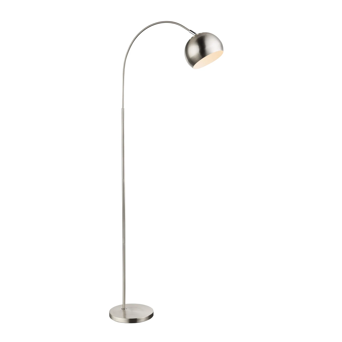 Lumideco Benno 24779n Floor Lamp Chromed Metal White Max 60W