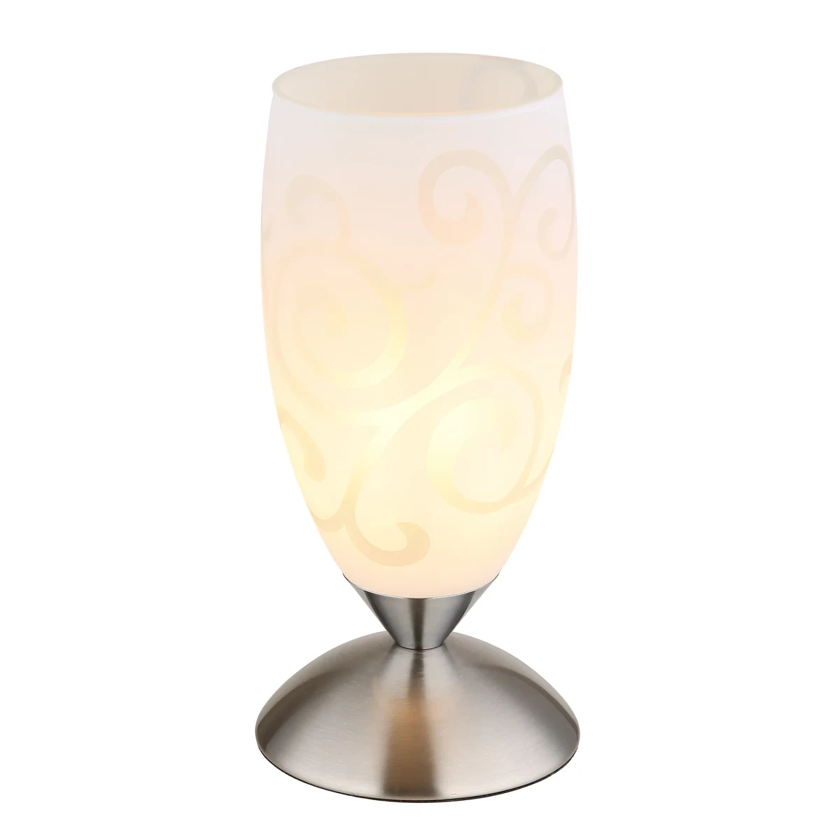 Lumideco Auriga 21922 Table Light Metal Chrome 1xe14 Lamp Max 60W