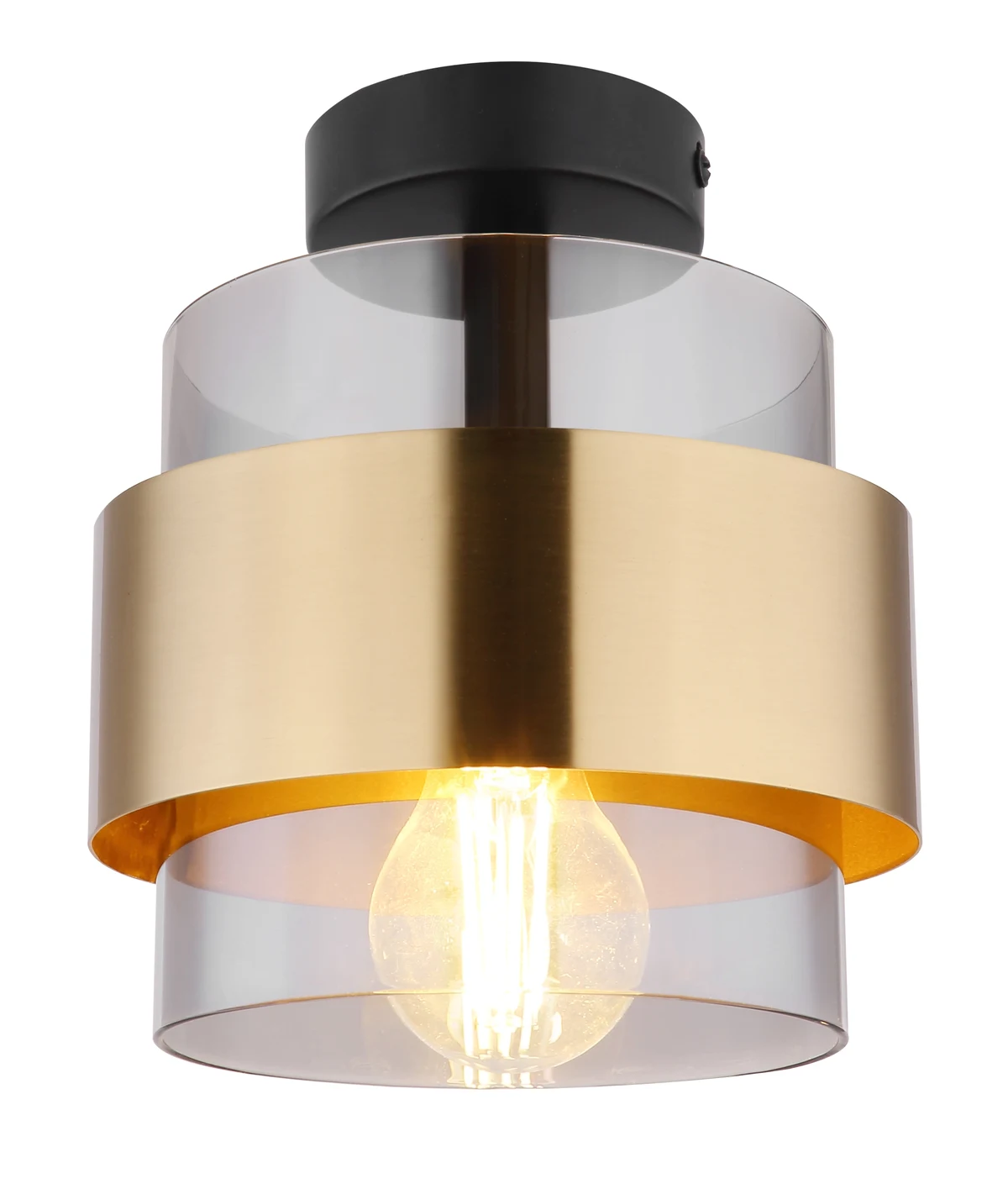 Lumiluce Milley 15560d Ceiling Light Metal Black Matt 1xe27 Street Max 60W