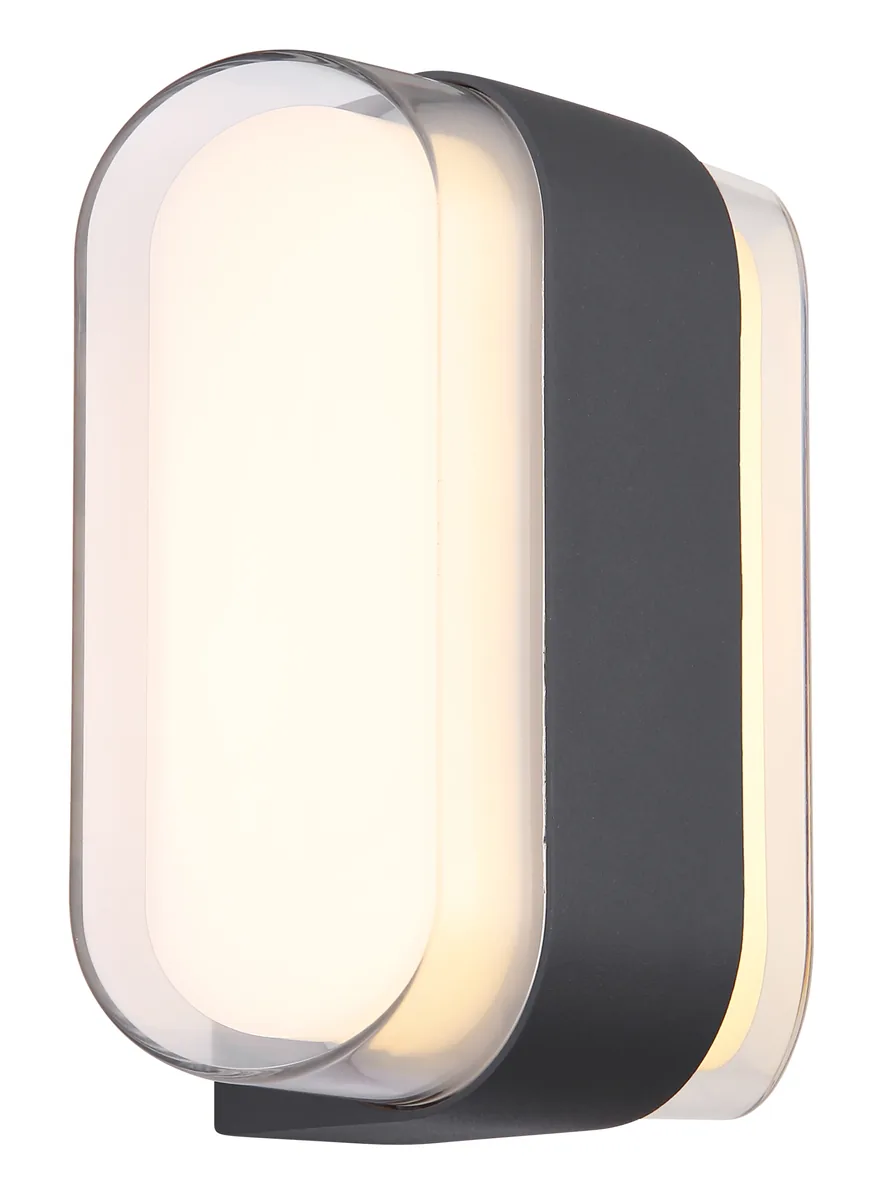 Globo PLIXON Outdoor Light - metal anthracite matt - acrylic transparent