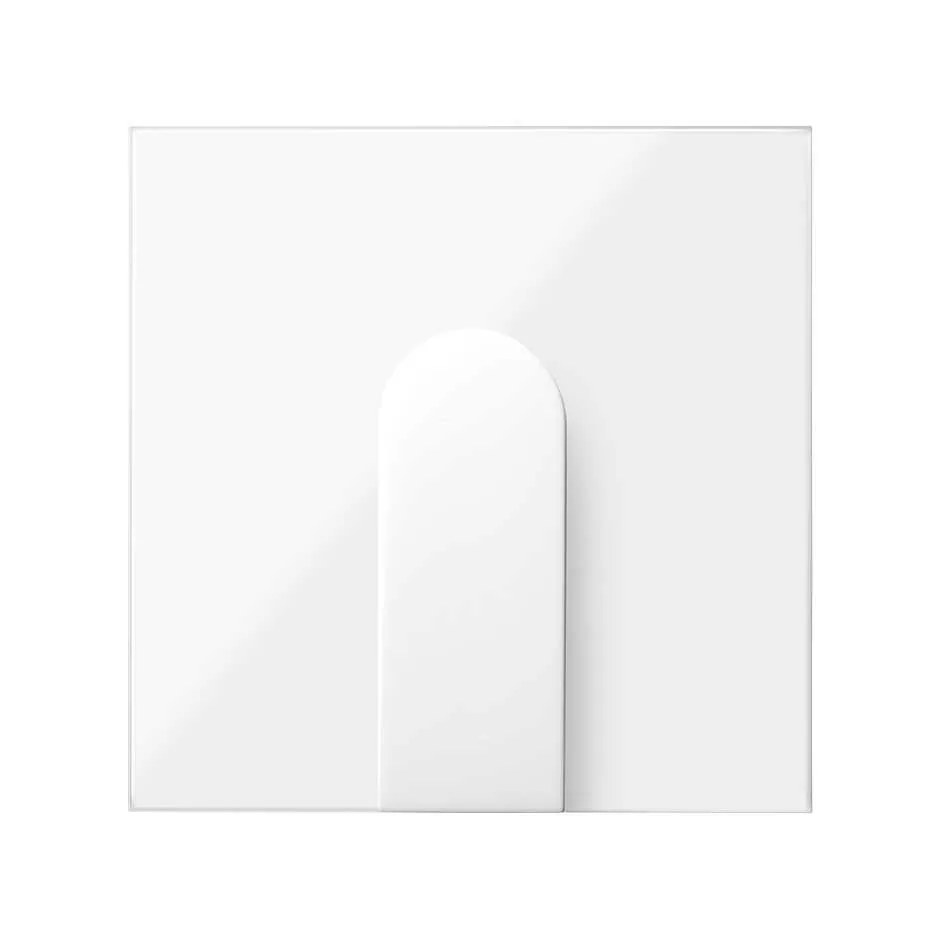 Simon Cover for wide gloss white wire outlet Simon 100